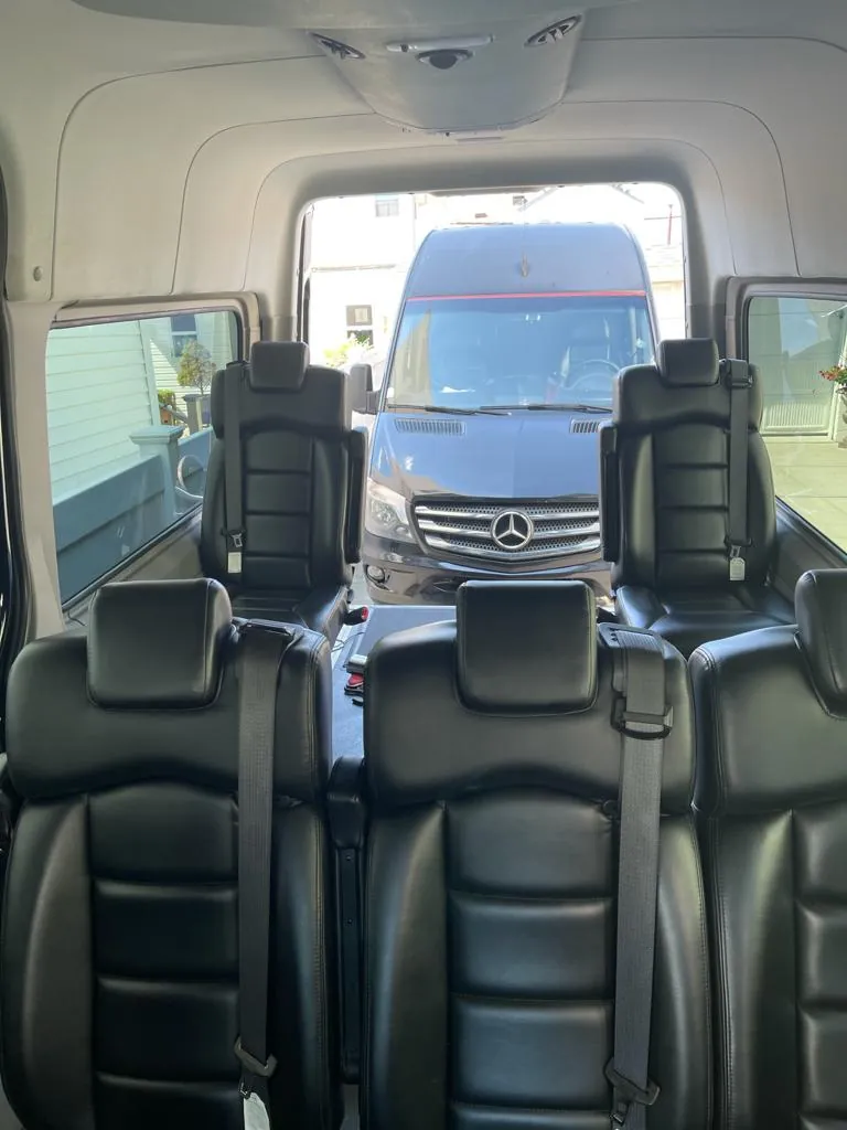 ADA / wheelchair-accessible Sprinter interior